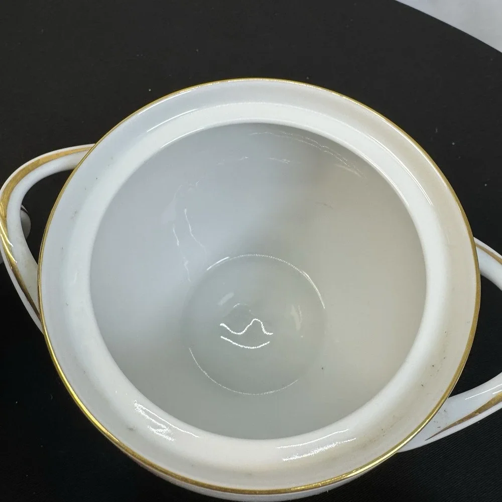Sango Nancy 21 Piece Fine‎ China Japan Pink Rose Gold Trim Vintage Tea Set
